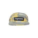 Кепки Supreme Washed Out Camo Camp Cap 'Yellow' 1