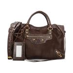 Сумки через плечо Balenciaga Le City Bag 'Mid Brown' 1