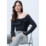 Блуза с воротником-бантом Carmen 5