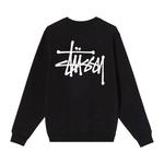 Свитеры Stussy Basic Crew 'Черный' 2