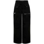 multi-pocket straight-leg trousers 1