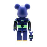 "набор коллекционных фигурок Evangelion Unit 1 ""New Paint Version"" BE@RBRICK 100% and 400%" 2