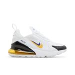 Кроссовки Nike Air Max 270 GS 'Multi-Swoosh - White University Gold' 1
