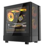 darkFlash DB330M Mesh 3F Micro-ATX корпус - Black черный 1