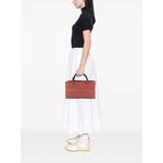 2016-2026 Medium Calfskin Bamboo Shopper satchel 2