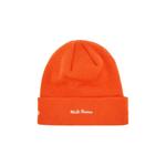 Шапки-бини Supreme x New Era Box Logo Beanie 'Dark Orange' 2