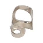 Браслеты Ferragamo Large Sculptural Cutout Bracelet 'Silver' 2