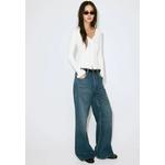 Ребристый кардиган с рюшами 5