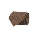 Разное Gucci Horsebit Silk Jacquard Tie 'Camel Multi' 1