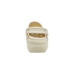 CROCS ЖЕНСКИЕ КЛОГИ CLASSIC PLATFORM BONE 5