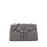 Сумка на плечо Emily Chain Flap Bag Microguccissima среднего размера 1