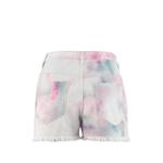 tie-dye frayed shorts 2