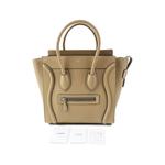 Сумка-тоут Micro Drummed Calfskin Luggage (2022 год) 2