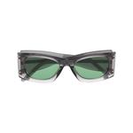 rectangle-frame tinted sunglasses 1