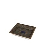Фарфоровый поднос с узором пейсли (20 x 16 см) 2