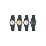 Watch By Citizen VQ03J001Y Женские аналоговые часы с черным резиновым ремешком 3