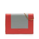 2017 Leather Frame Wallet on Chain crossbody bag 1