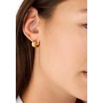 Серьги-кольца Spot The Spade Metal Huggies Earrings - Gold KH267 2