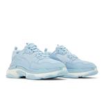 Кроссовки Balenciaga Triple S 'Allover Logo - Light Blue' 8