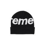 Шапки-бини Supreme Big Logo Beanie 'Black' 2