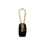 Клатчи Saint Laurent Cassandre Matelassé Carré Pouch On Chain 'Noir' 4