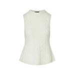 cable-knit peplum top 1