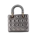 Стеганая сумка на плечо My ABCDior Lady Dior Bag Metallic Cannage 2