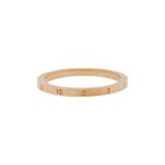 Кольца Maison Margiela Numbers Engraved Ring 'Желтое золото' 2