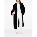 shearling shawl-collar coat 2