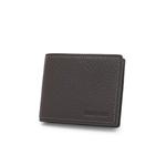 Подарочный набор - Кожаный RFID-кошелек без отверстий + Автоматический ремень 35 мм - Черный 2