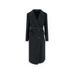 Jole double-breasted belted midi coat 5