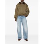 faux-fur collar bomber jacket 2