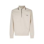 logo-embroidered tipped polo shirt 1