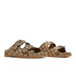 Сланцы Gucci Slide Sandal Strap 'Beige Monogram' 8