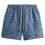 Шорты Kith Japanese Indigo Paisley Active Short 'Indigo' 1