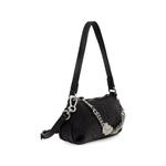 logo-embossed heart-pendant shoulder bag 2