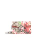 Сумка через плечо Dionysus Bag Blooms Print Super Mini из канваса с узором GG 1