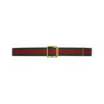 Ремни Gucci Ремень Striped Webbing 'Красный/Зеленый' 1