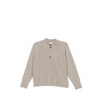 sequin-embellished button-fastening sweater 1