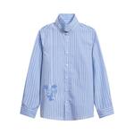 Рубашки на пуговицах KidSuper Striped Face Button Up 'Chambray' 1