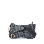 Сумка через плечо Diorissimo Trotter Canvas Double Saddle (2004 год) 1