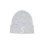 Шапки Supreme New Era S Logo Beanie "Ash Grey" 1
