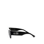Icon logo-plaque rectangle-frame sunglasses 3