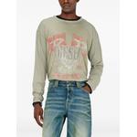 crystal-embellished distressed long-sleeve T-shirt 3