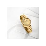 【Гарантия 2 года】KARL LAGERFELD Hamburg Collection 30mm Женские золотые кварцевые часы R0553105507 3