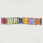 Худи Supreme Beaded Hooded Sweatshirt 'White' 2