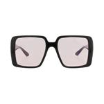 Очки солнцезащитные Gucci Square «Черный/Розовый» 1