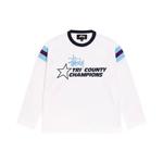 Футболки Stussy Ls Ringer Tee 'White' 1