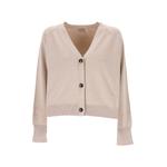 V-neck button-up cardigan 1