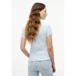 Футболка с воротником-стойкой, облегающая, с ребристой вязкой - Tommy Jeans 2